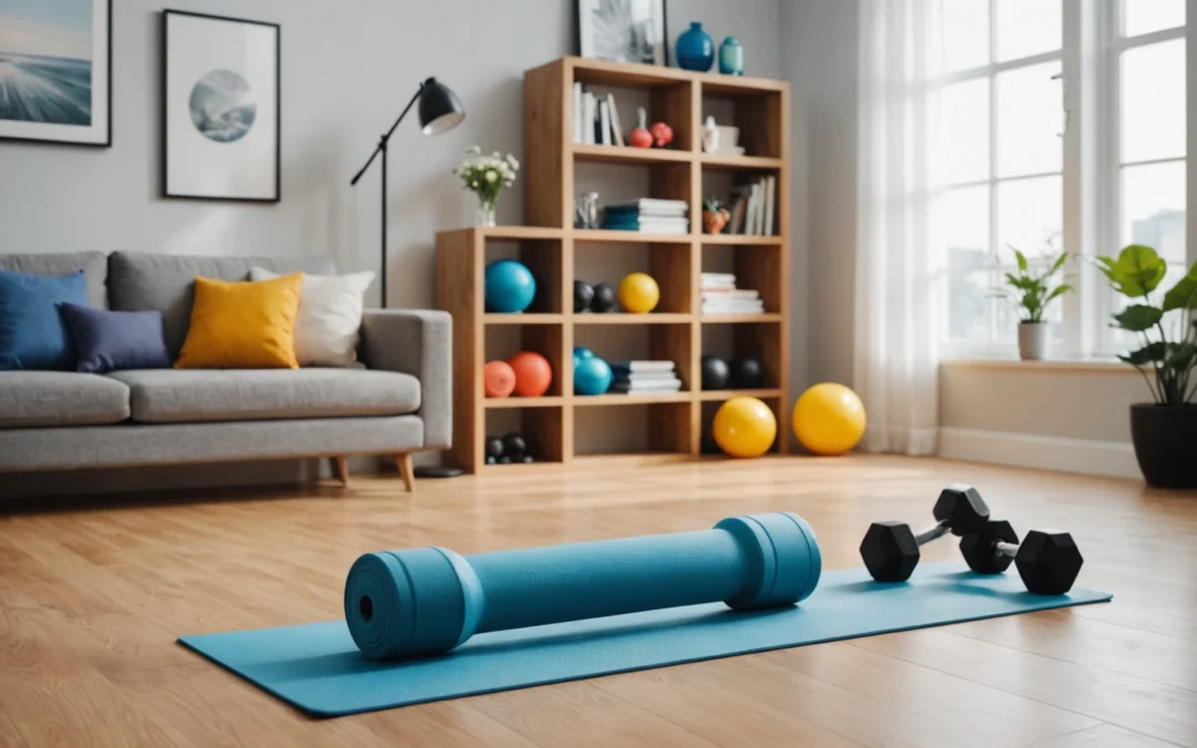 matériel de sport à la maison